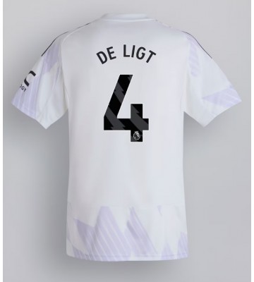 Manchester United Matthijs de Ligt #4 Udebanetrøje 2025-26 Kortærmet